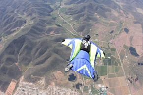 Photo courtesy of Marcel Vliegenthart Robertson Wingsuit