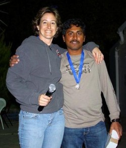 Photo courtesy of Claire King Mohan Chudalayandy with Claire King