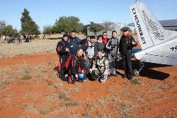Photo courtesy of Hein Geldenhuys Skydive Northern Cape Load