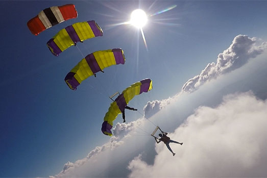 Canopy Formation 4-Stack - photo courtesy Graham Field